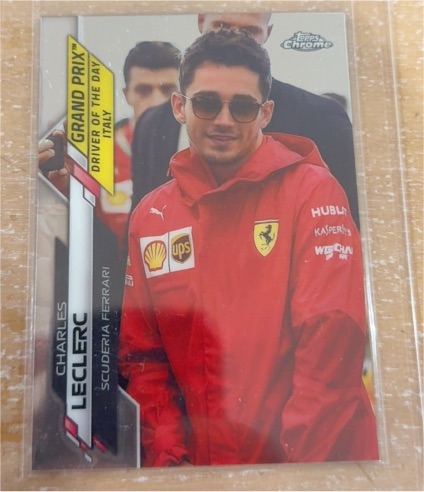 2020 Topps Chrome Formula 1 #167 Charles Leclerc — front