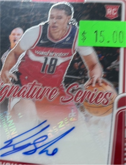 2024-25 Panini Donruss Optic Signature Series #SS-KYS Kyshawn George — front