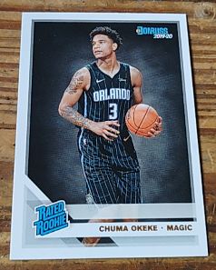 2019-20 Donruss #215 Chuma Okeke — front