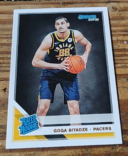 2019-20 Panini Donruss #217 Goga Bitadze — front