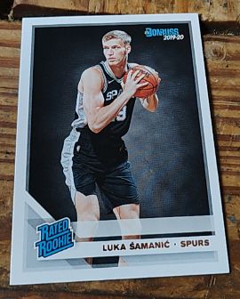 2019-20 Donruss #218 Luka Samanic — front