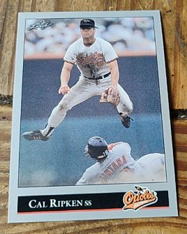 1992 Leaf #52 Cal Ripken Jr. — front