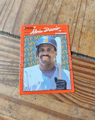 1990 Donruss Bonus MVP's #BC-9 Alvin Davis — front