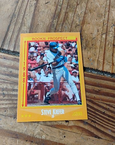 1988 Score #630 Steve Kiefer — front