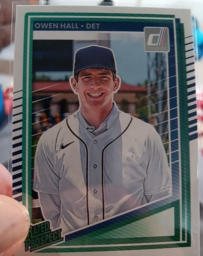 2025 Donruss #130 Owen Hall — front