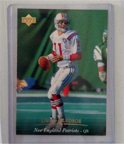 1995 Upper Deck #132 Drew Bledsoe — front