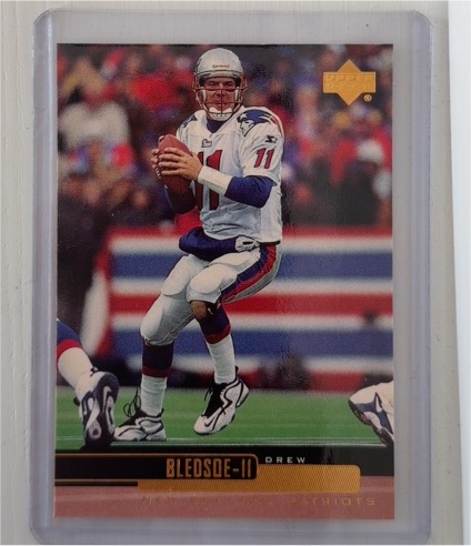 1999 Upper Deck #123 Drew Bledsoe — front