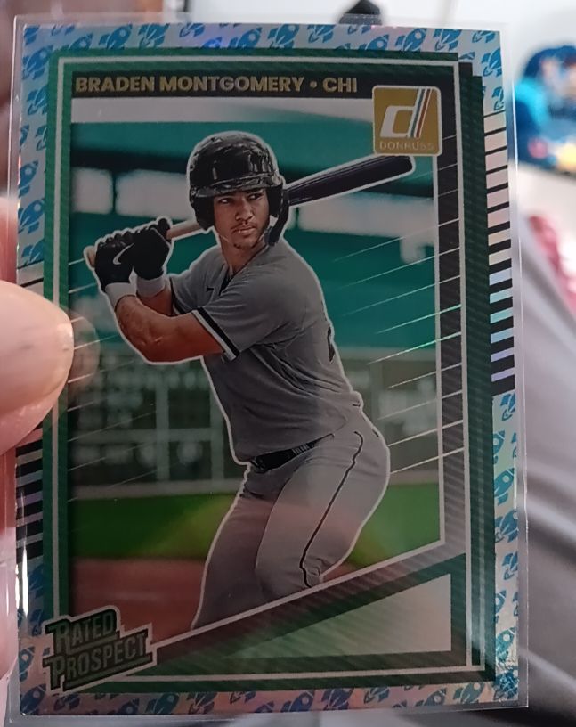 2025 Donruss #101 Braden Montgomery Chicago White Sox — front