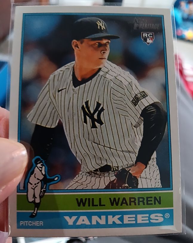 2025 Topps Heritage #281 Will Warren — front