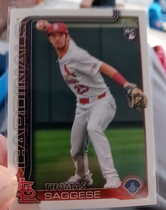 2025 Topps #463 Thomas Saggese — front