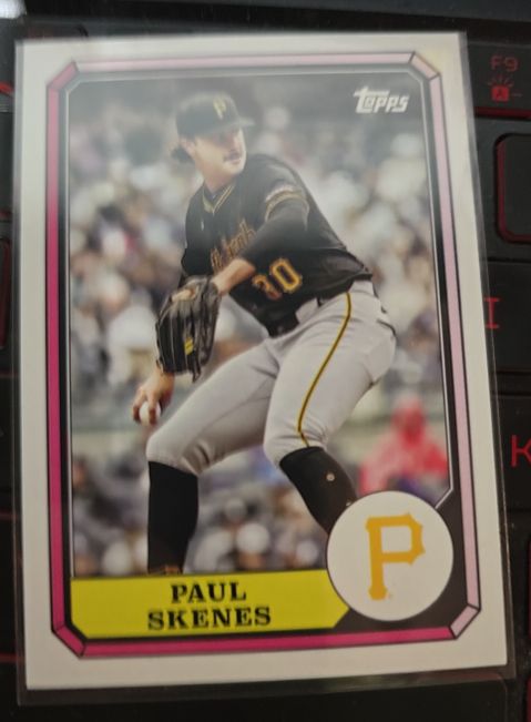 2025 Topps Archives #87BB-22 Paul Skenes — front