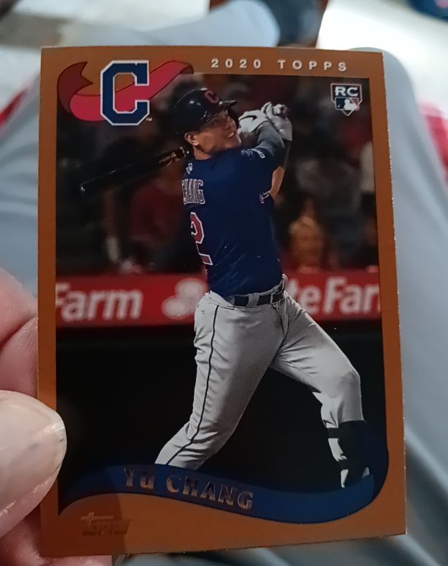 2020 Topps Archives #292 Yu Chang — front