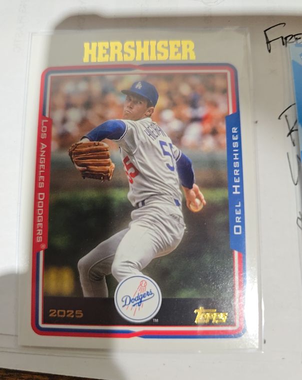 2025 Topps Archives #217 Orel Hershiser — front