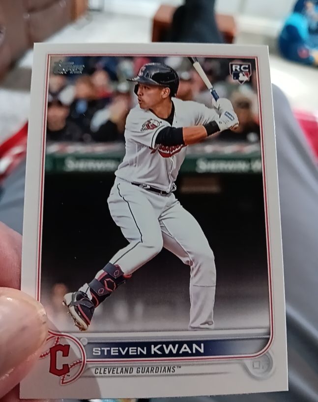 2022 Topps Update #US261 Steven Kwan — front