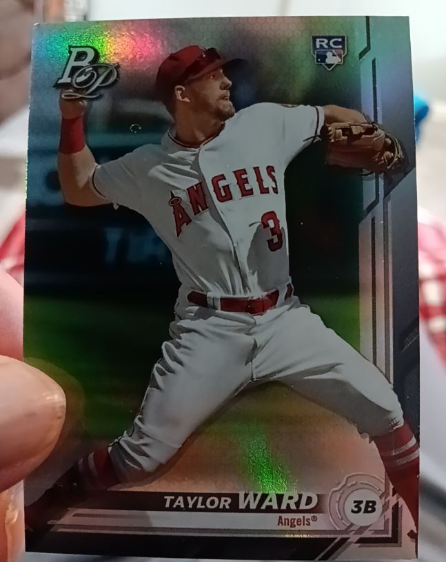 2019 Bowman Platinum #3 Taylor Ward — front