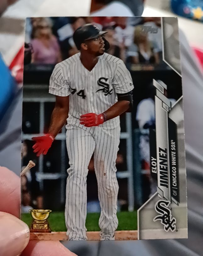 2020 Topps Chrome Rookie Cup #134 Eloy Jimenez — front