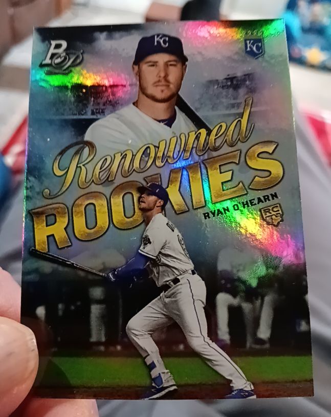 2019 Bowman Platinum Renowned Rookies #RR-12 Ryan O'Hearn — front