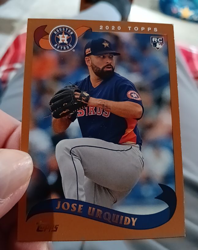 2020 Topps Archives #290 Jose Urquidy — front