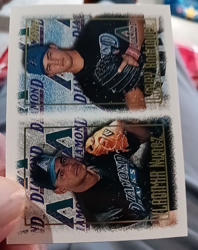 1997 Topps #250 Vladimir Nunez / Larry Rodriguez — front