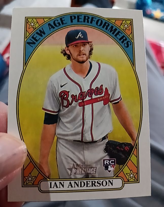 2021 Topps Heritage New Age Performers #NAP-18 Ian Anderson — front