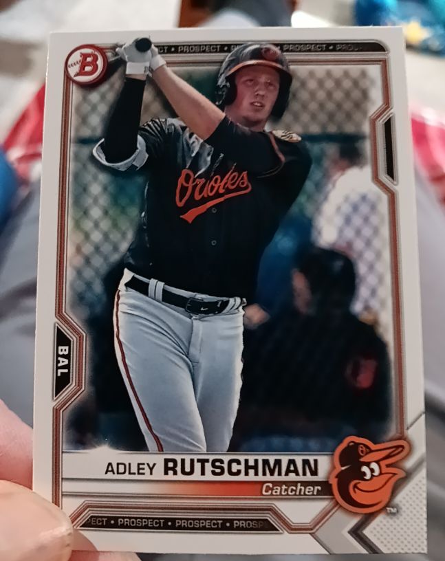 2021 Bowman #BP-121 Adley Rutschman — front