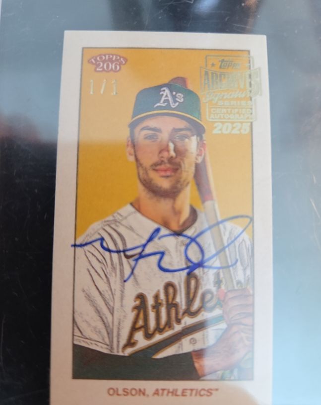 2025 Topps 206 #206 Brent Rooker — front