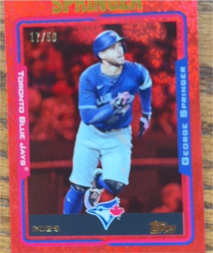 2025 Topps Archives #204 George Springer — front