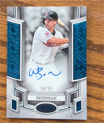 2024 Topps Tier One Break Out #BOA-WB Will Brennan — front