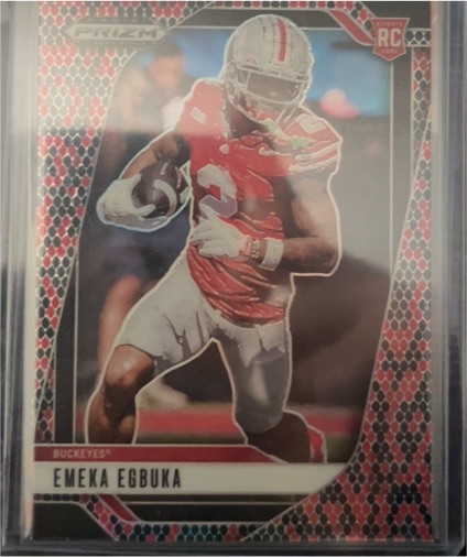 2025 Panini Prizm Draft Picks #85 Emeka Egbuka — front