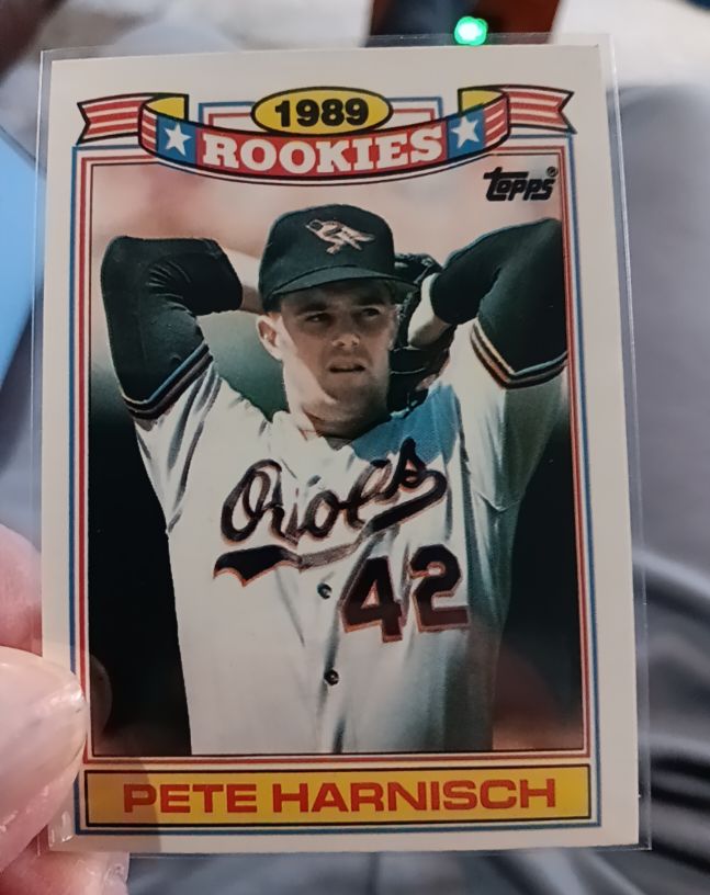 1990 Topps #12 Pete Harnisch — front