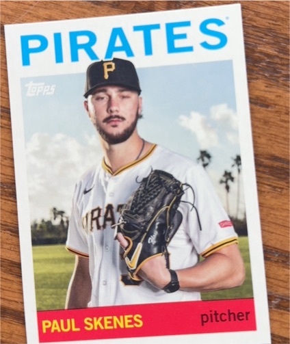 2025 Topps Archives #43 Paul Skenes — front
