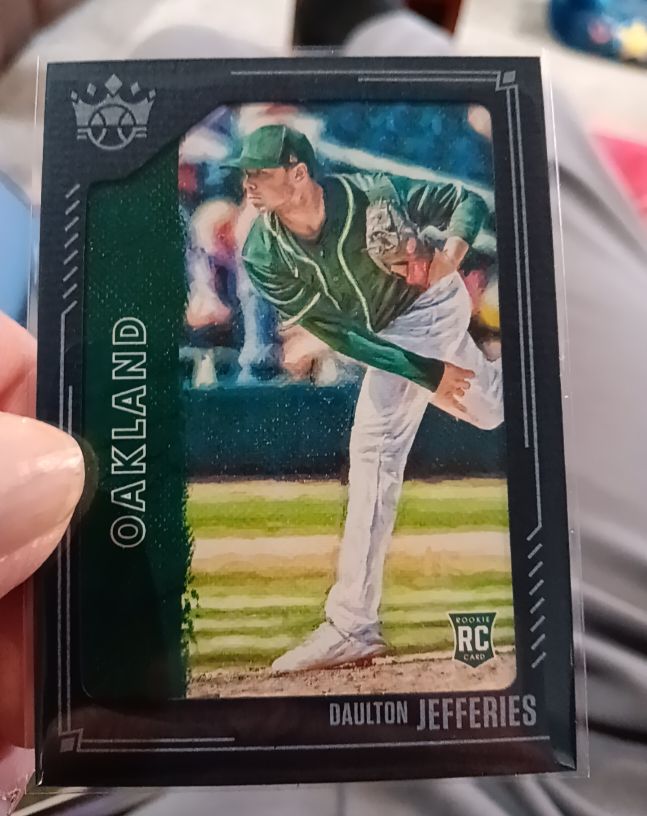 2021 Panini Diamond Kings #145 Daulton Jefferies SP Rookie Card — front