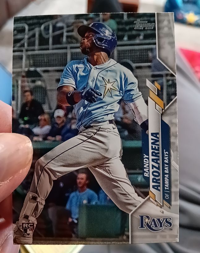 2020 Topps Update #U-208 Randy Arozarena — front