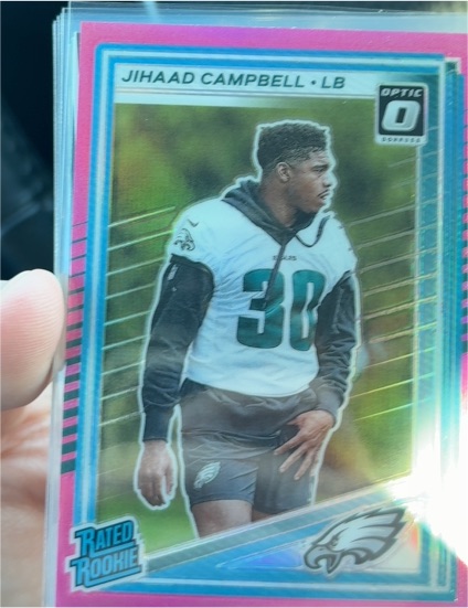 2025 Panini Donruss Optic #266 Jihaad Campbell — front