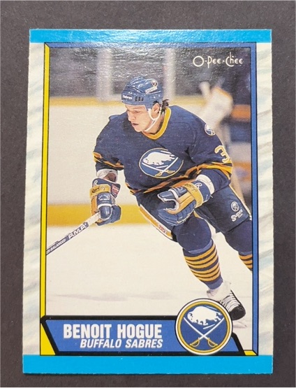 1989-90 O-Pee-Chee #201 Benoit Hogue — front
