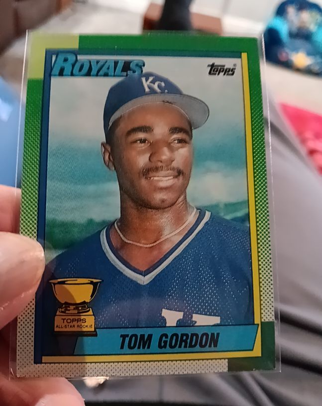 1990 Topps #752 Tom Gordon — front