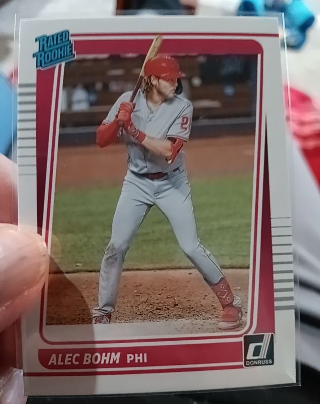 2021 Donruss #35 Alec Bohm — front