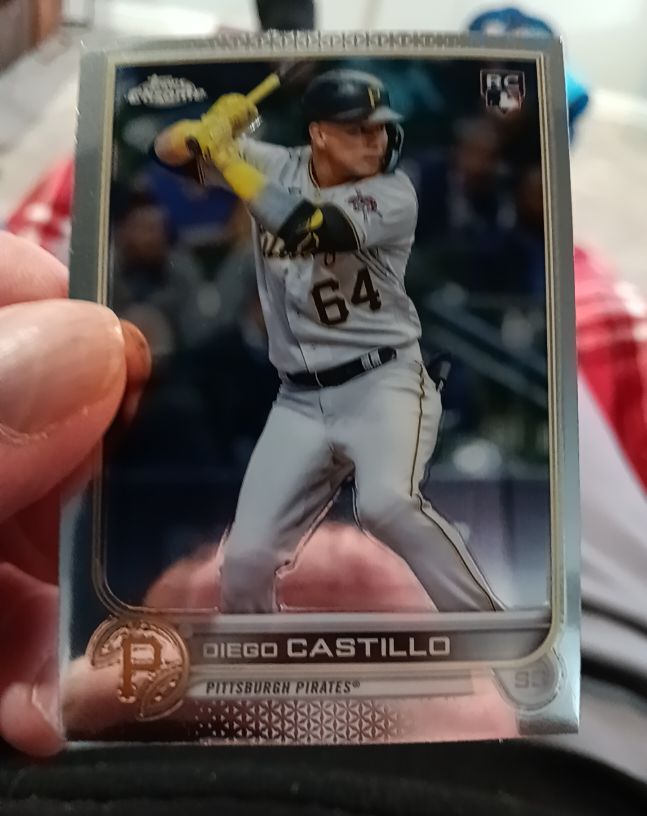 2022 Topps Chrome Update #USC27 Diego Castillo — front