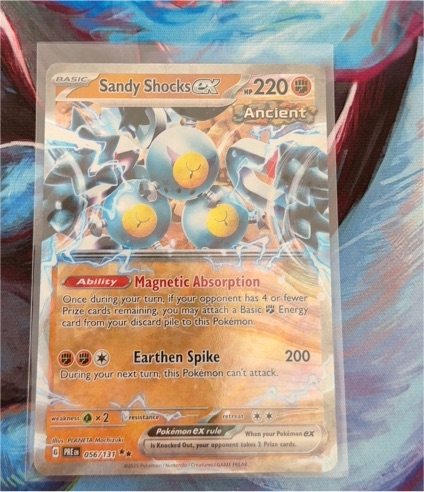 2023 Pokémon ex #056 Sandy Shocks — front