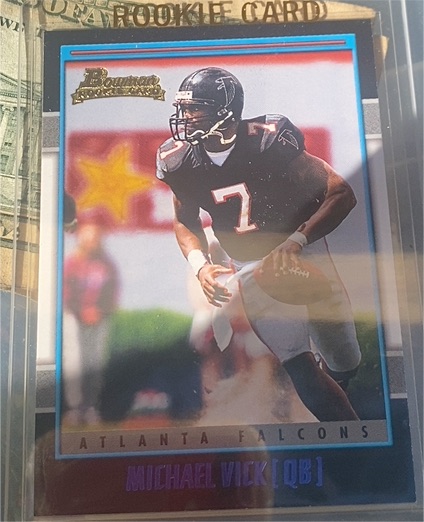 2001 Bowman #200 Michael Vick — front