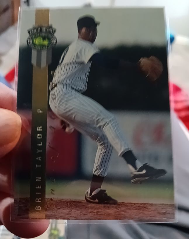 1993 Upper Deck #7 Brien Taylor — front