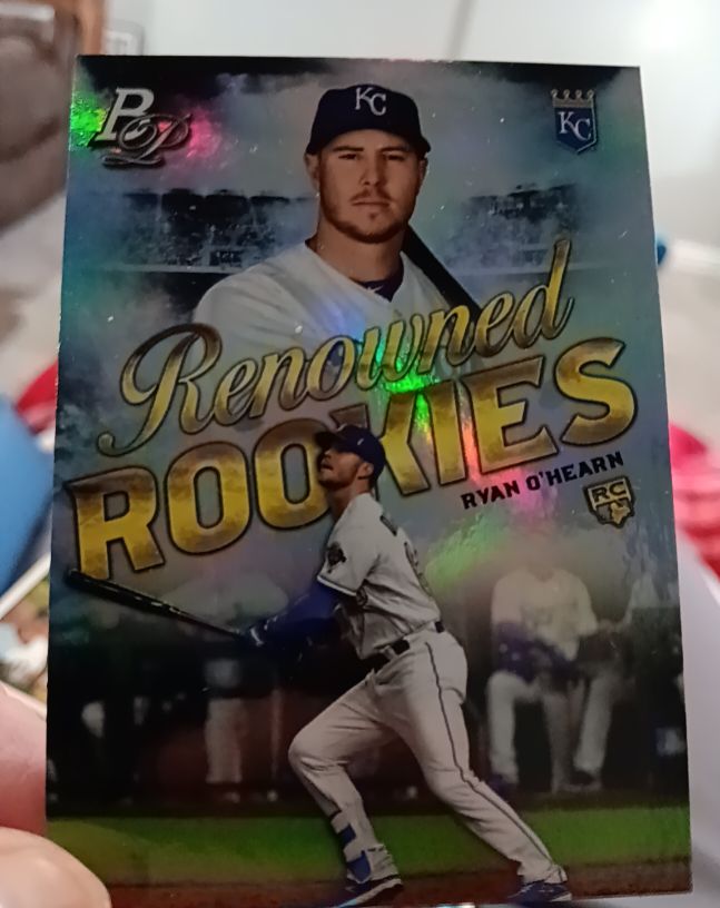 2019 Bowman Platinum Renowned Rookies #RR-12 Ryan O'Hearn — front