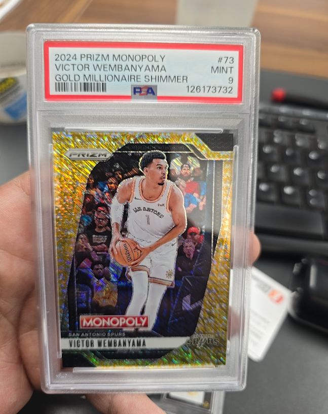 2024 Panini Prizm Monopoly #73 Victor Wembanyama — front
