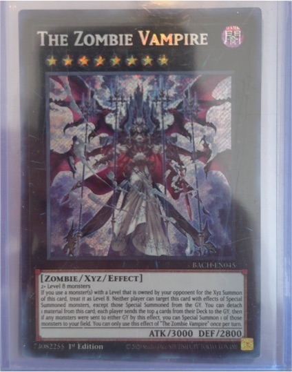 Yu-Gi-Oh! The Zombie Vampire BACH-EN045 Battle of Chaos — front