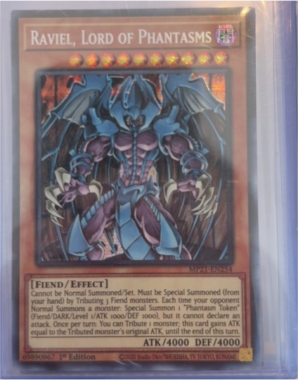 2005 Yu-Gi-Oh! LC02-EN003 Raviel, Lord of Phantasms — front