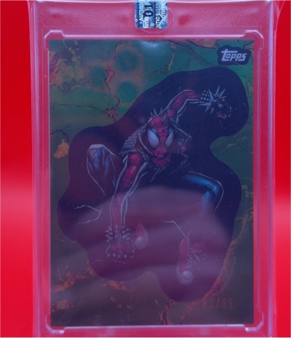2025 Topps Marvel Comic Book Heroes 1975 Anniversary Spider-Punk #144 — front