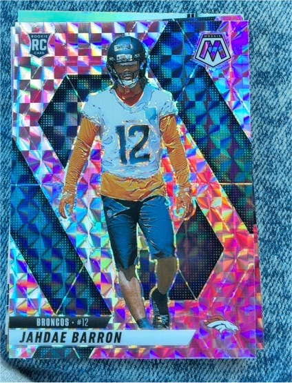 2025 Panini Mosaic #361 Jahdae Barron — front