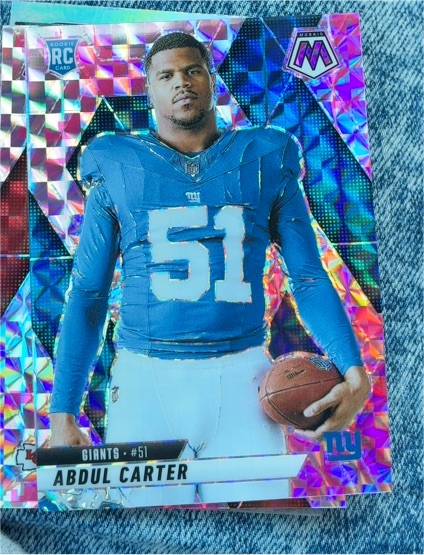 2025 Panini Mosaic #282 Abdul Carter — front