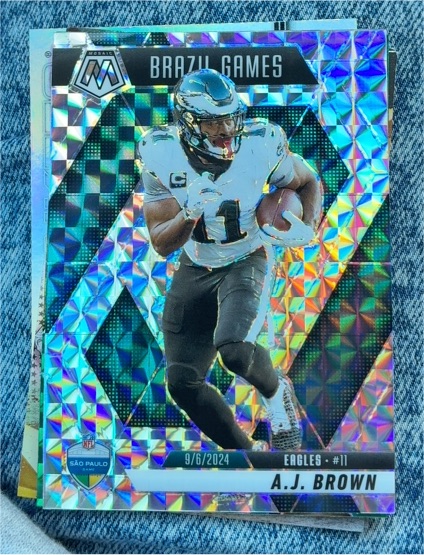 2025 Panini Mosaic #266 A.J. Brown — front