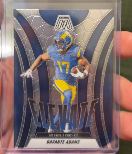 2025 Panini Mosaic #17 Davante Adams Elevate — front